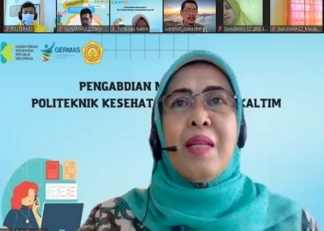 Penyampaian materi dan pemutaran video